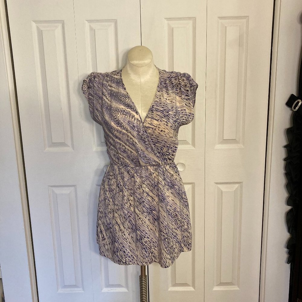 Urban Outfitters Kimchi Blue Silk Mini Dress- Size Medium